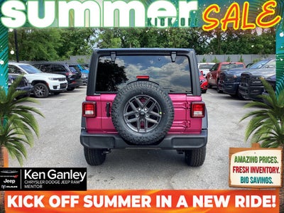 2026 Jeep Wrangler WRANGLER 4-DOOR SPORT S
