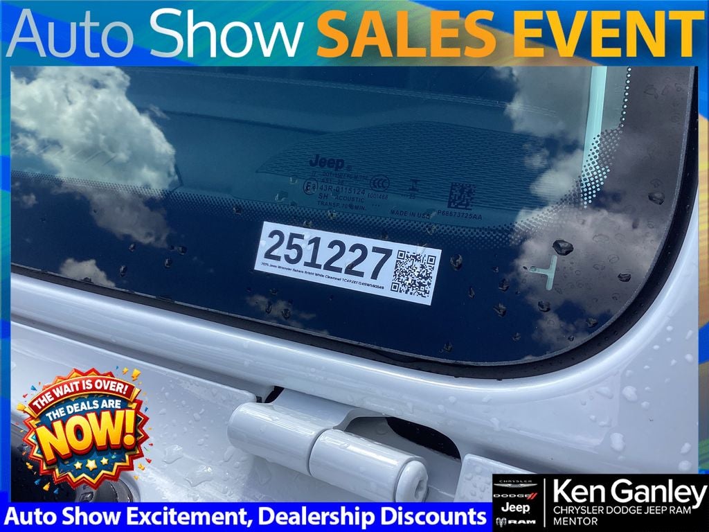 2025 Jeep Wrangler WRANGLER 4-DOOR SAHARA