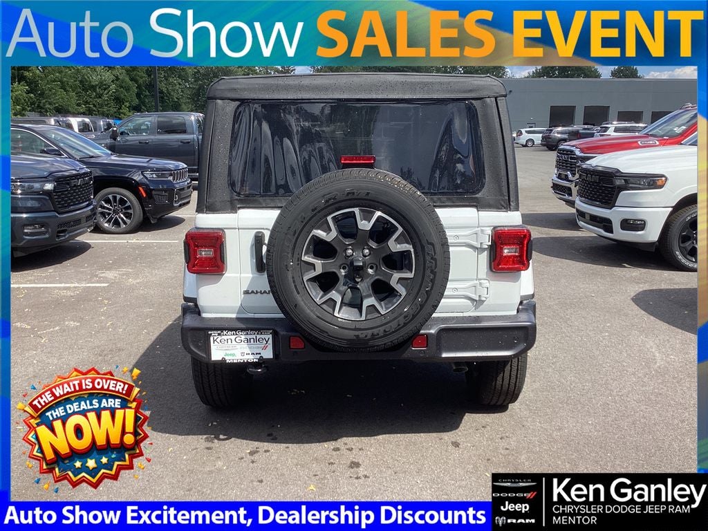 2025 Jeep Wrangler WRANGLER 4-DOOR SAHARA