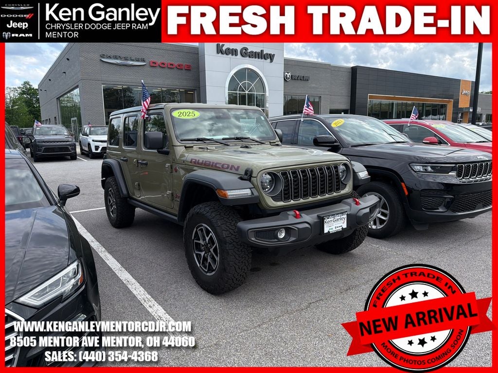 2025 Jeep Wrangler 4-Door Rubicon 4x4