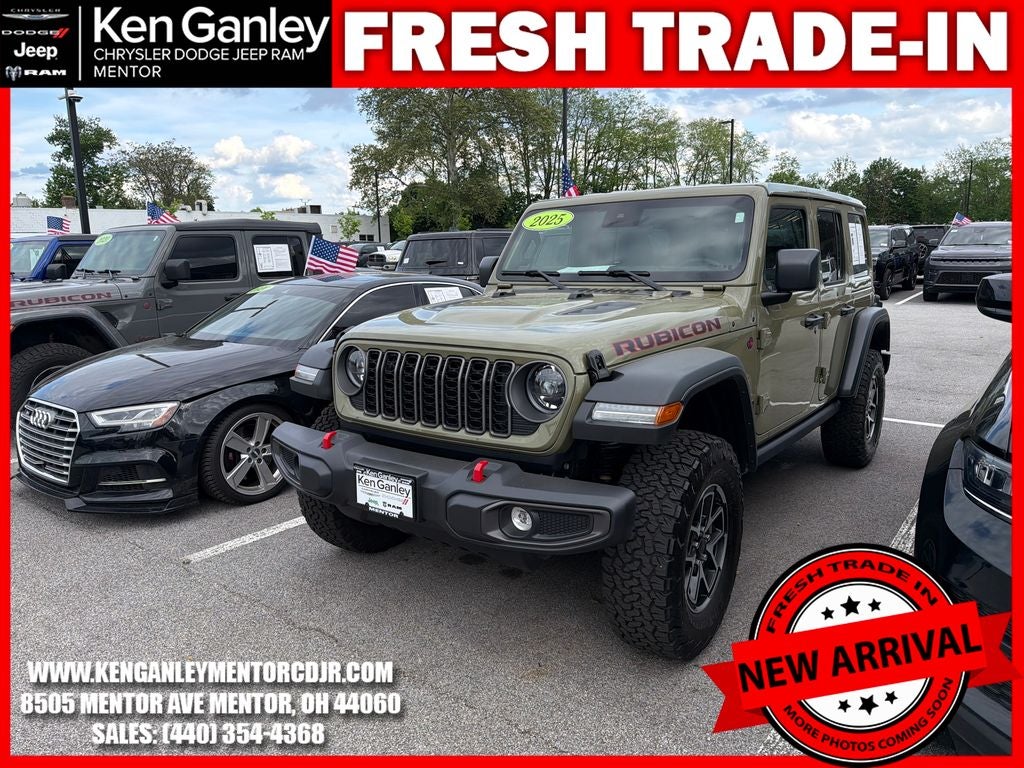 2025 Jeep Wrangler 4-Door Rubicon 4x4