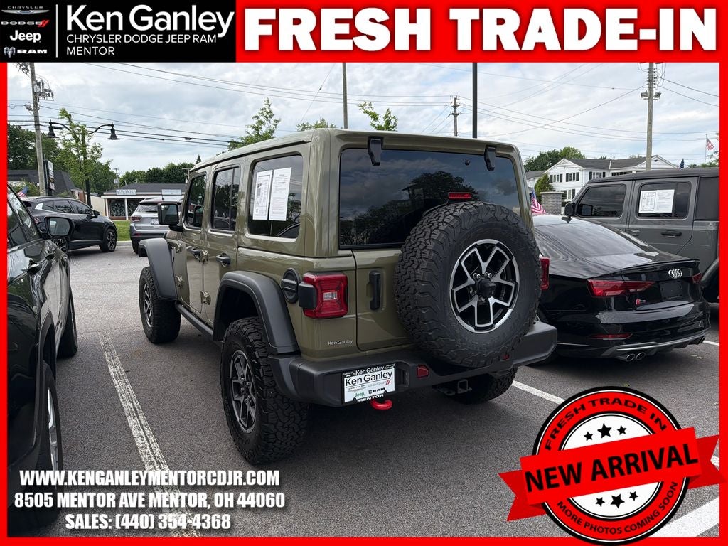 2025 Jeep Wrangler 4-Door Rubicon 4x4