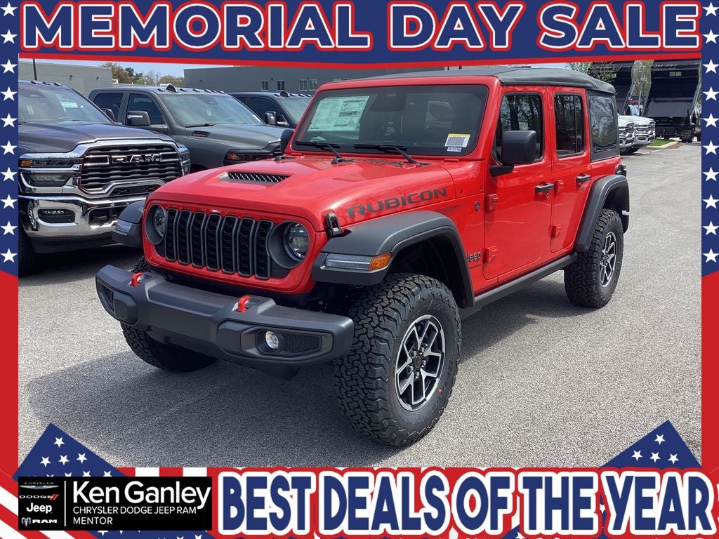 2026 Jeep Wrangler WRANGLER 4-DOOR RUBICON
