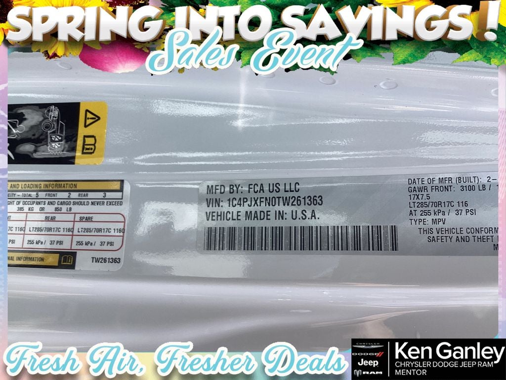 2026 Jeep Wrangler WRANGLER 4-DOOR RUBICON