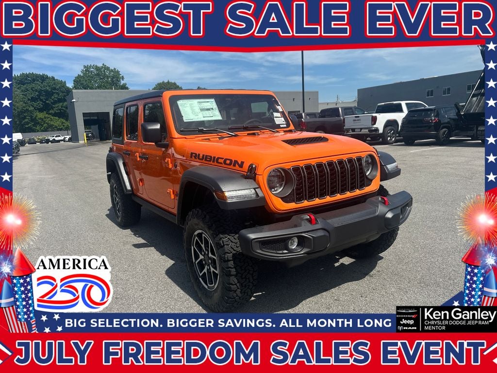 2026 Jeep Wrangler WRANGLER 4-DOOR RUBICON