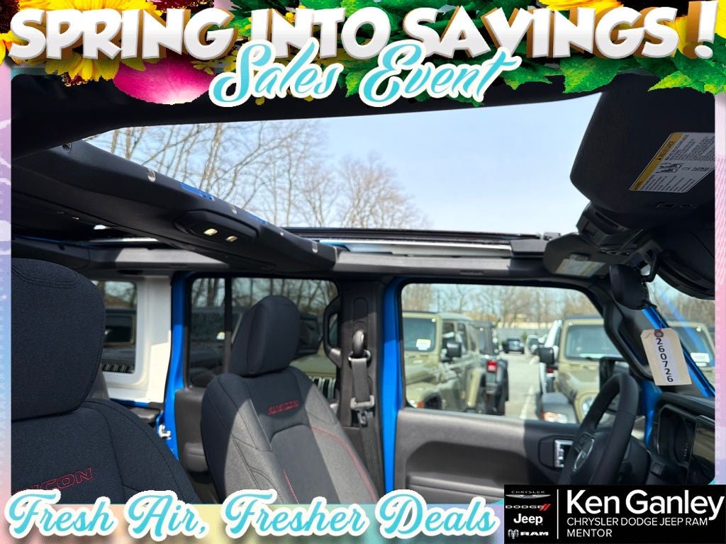 2026 Jeep Wrangler WRANGLER 4-DOOR RUBICON