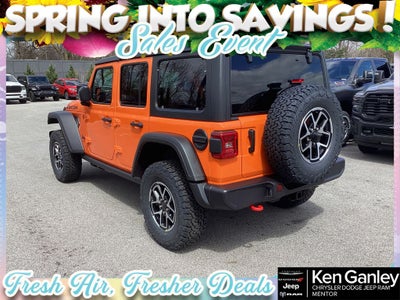 2026 Jeep Wrangler WRANGLER 4-DOOR RUBICON