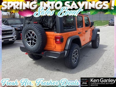 2026 Jeep Wrangler WRANGLER 4-DOOR RUBICON