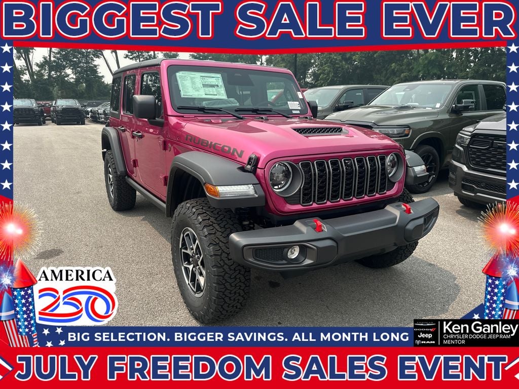 2026 Jeep Wrangler WRANGLER 4-DOOR RUBICON