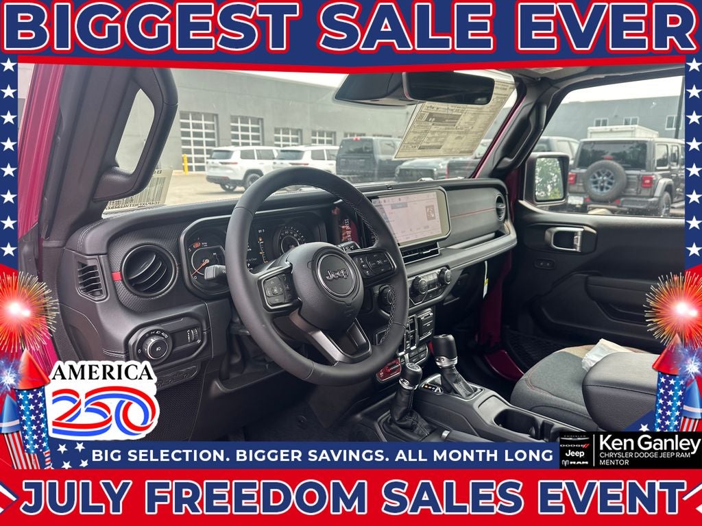 2026 Jeep Wrangler WRANGLER 4-DOOR RUBICON