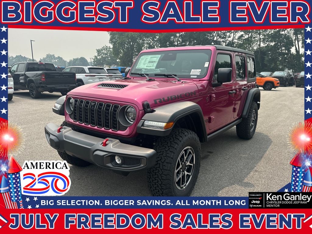 2026 Jeep Wrangler WRANGLER 4-DOOR RUBICON