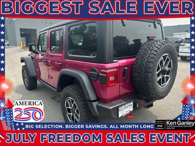 2026 Jeep Wrangler WRANGLER 4-DOOR RUBICON