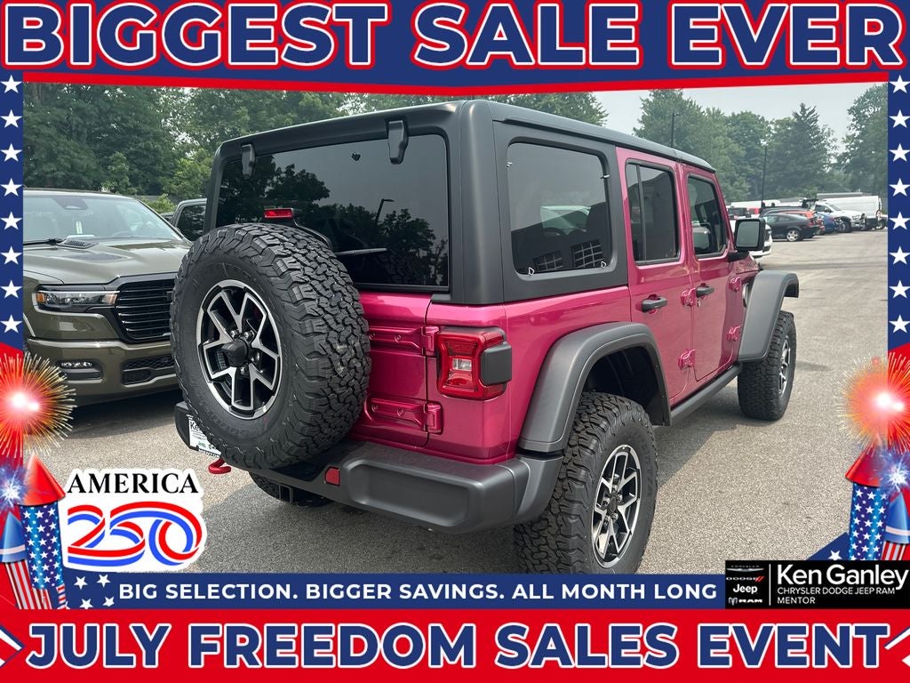 2026 Jeep Wrangler WRANGLER 4-DOOR RUBICON