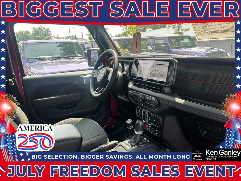 2026 Jeep Wrangler WRANGLER 4-DOOR RUBICON