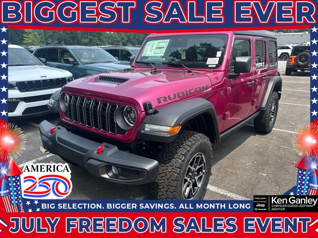 2026 Jeep Wrangler WRANGLER 4-DOOR RUBICON