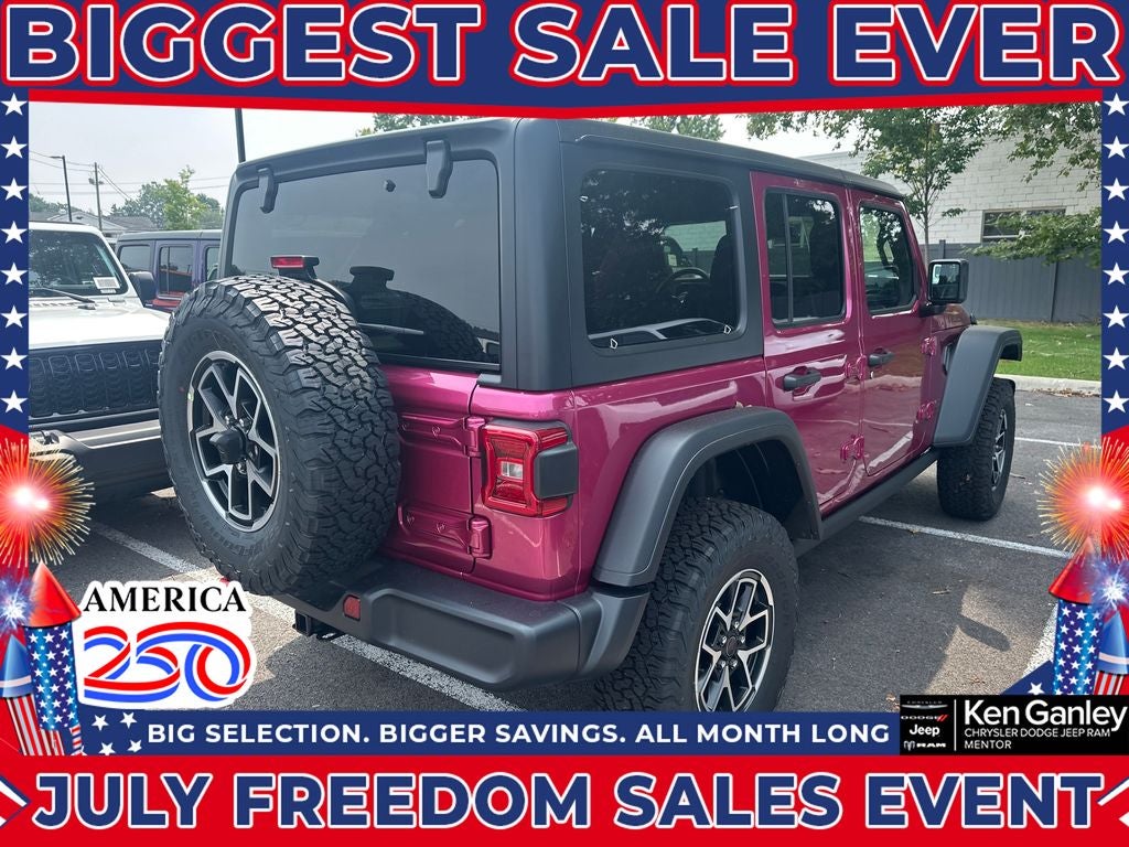 2026 Jeep Wrangler WRANGLER 4-DOOR RUBICON