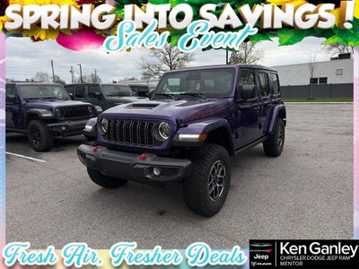 2026 Jeep Wrangler WRANGLER 4-DOOR RUBICON