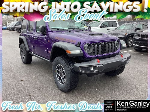 2026 Jeep Wrangler WRANGLER 4-DOOR RUBICON