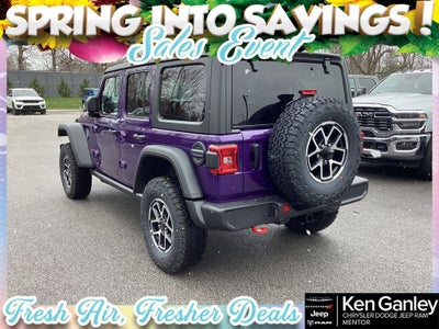 2026 Jeep Wrangler WRANGLER 4-DOOR RUBICON