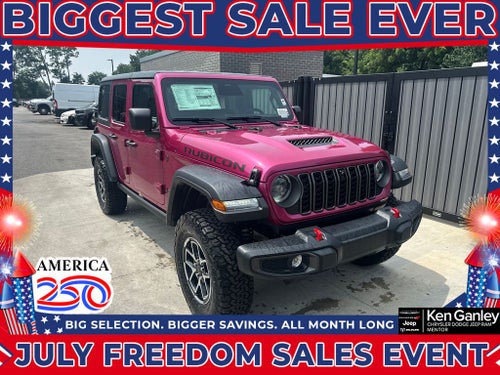 2026 Jeep Wrangler WRANGLER 4-DOOR RUBICON