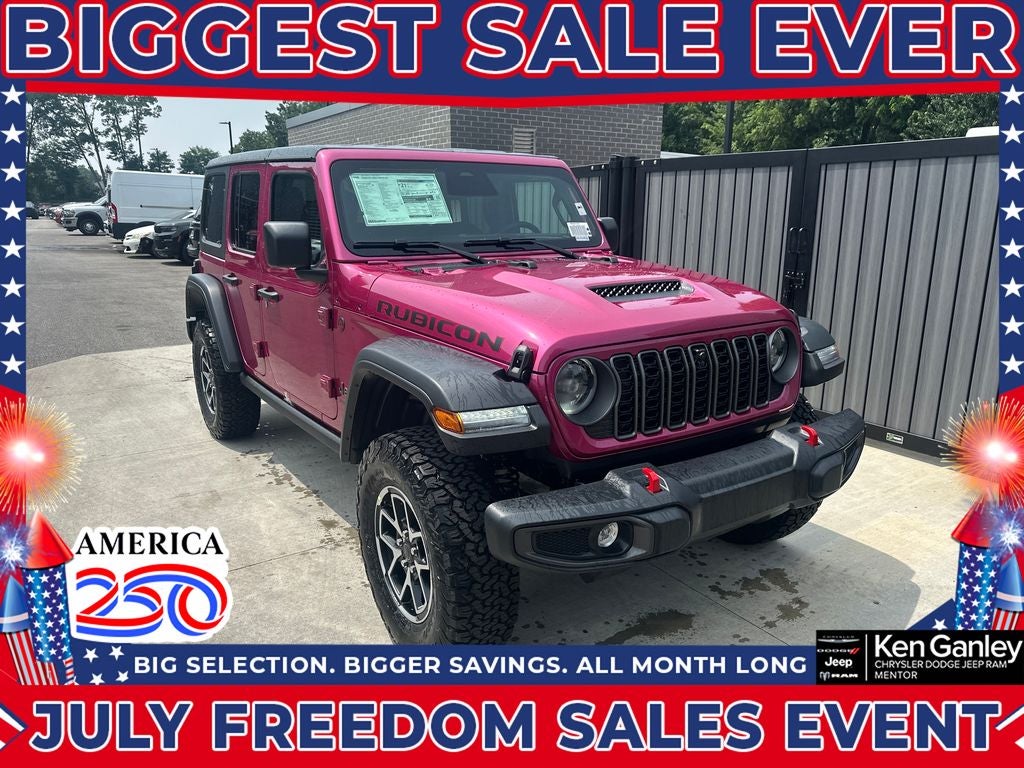 2026 Jeep Wrangler WRANGLER 4-DOOR RUBICON