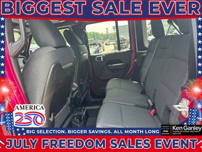 2026 Jeep Wrangler WRANGLER 4-DOOR RUBICON