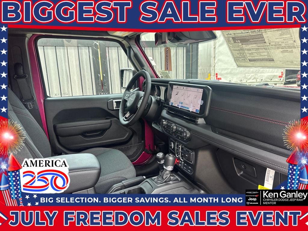 2026 Jeep Wrangler WRANGLER 4-DOOR RUBICON