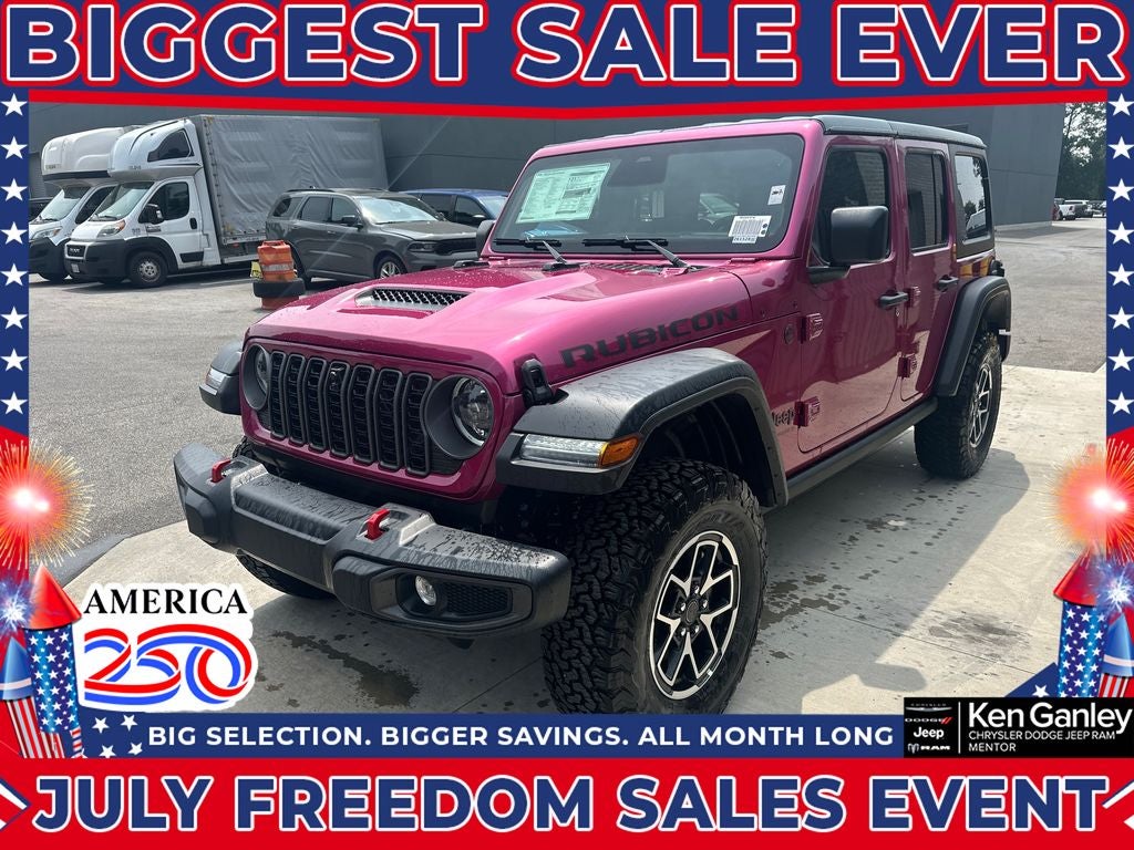 2026 Jeep Wrangler WRANGLER 4-DOOR RUBICON
