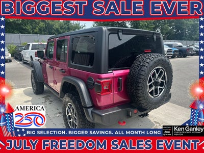 2026 Jeep Wrangler WRANGLER 4-DOOR RUBICON