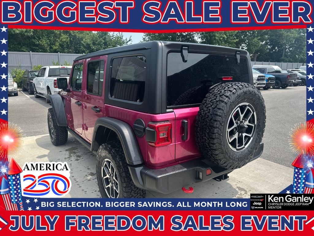 2026 Jeep Wrangler WRANGLER 4-DOOR RUBICON