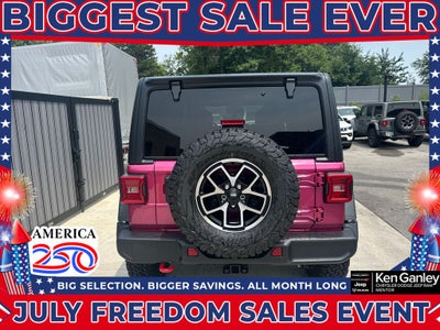 2026 Jeep Wrangler WRANGLER 4-DOOR RUBICON