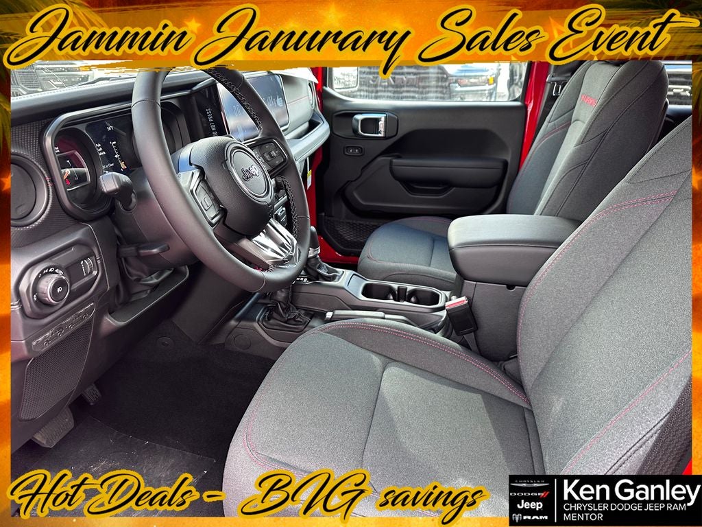 2026 Jeep Wrangler WRANGLER 4-DOOR RUBICON