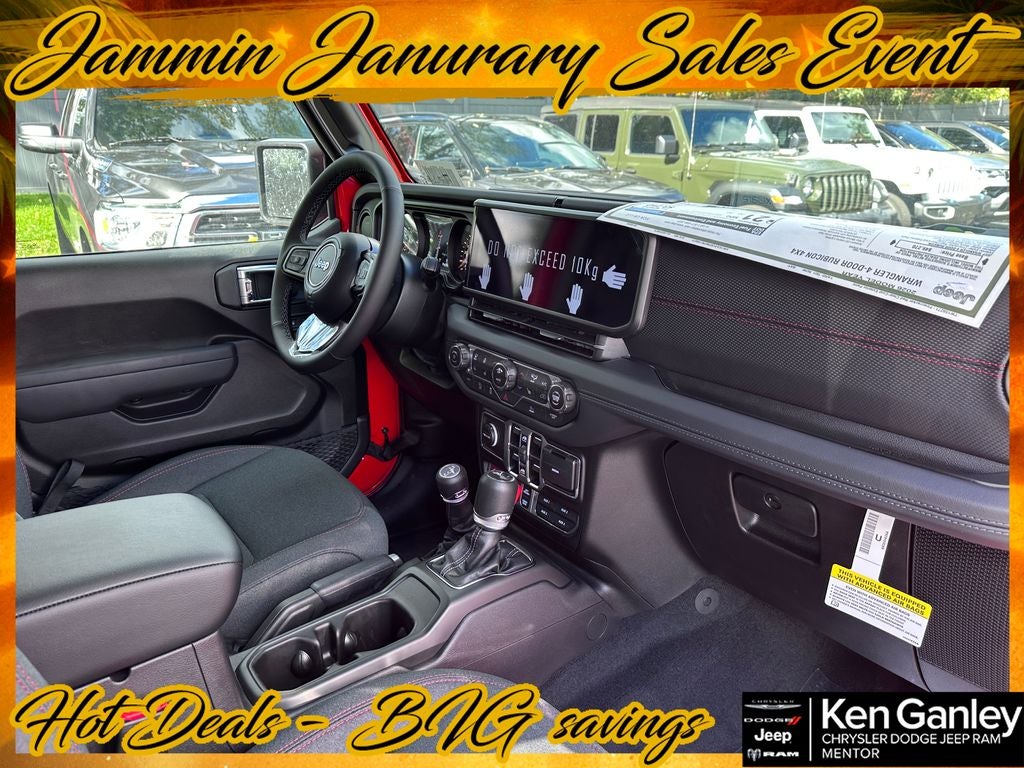 2026 Jeep Wrangler WRANGLER 4-DOOR RUBICON