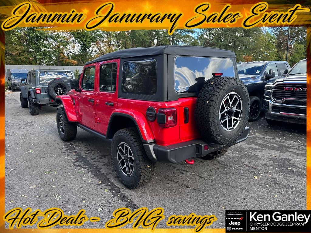 2026 Jeep Wrangler WRANGLER 4-DOOR RUBICON
