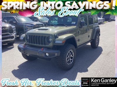 2026 Jeep Wrangler WRANGLER 4-DOOR RUBICON