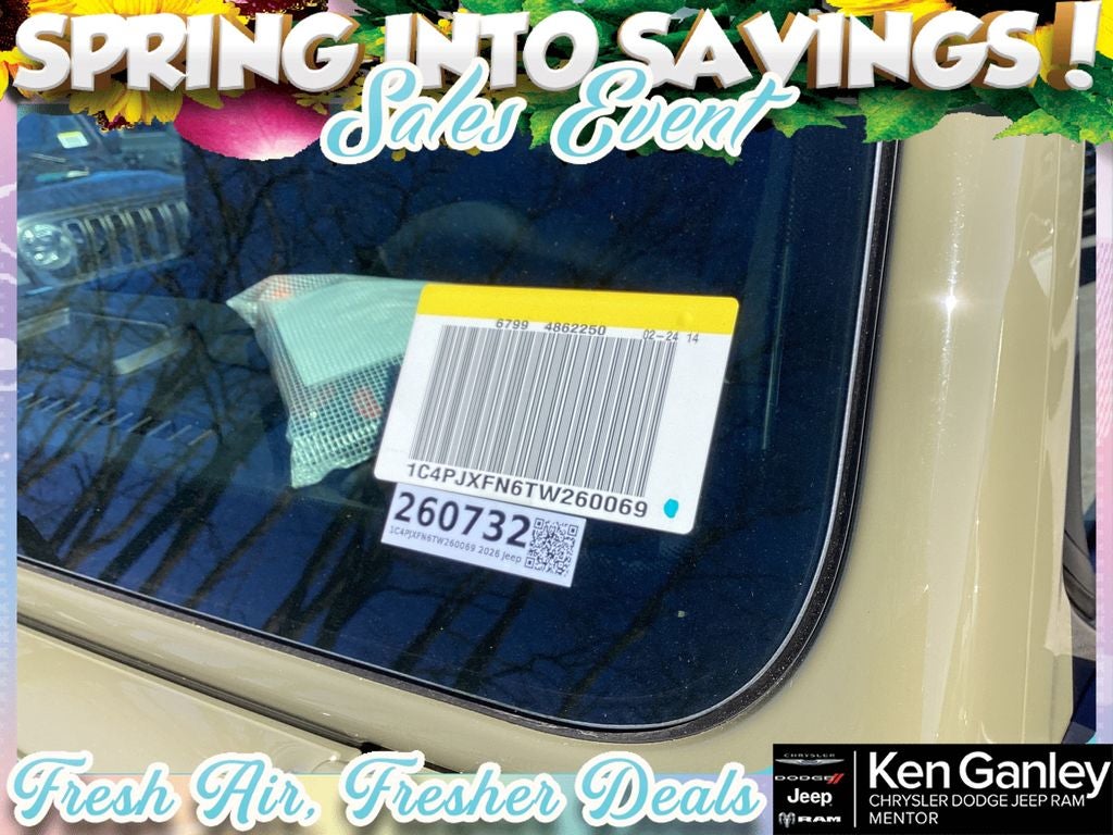 2026 Jeep Wrangler WRANGLER 4-DOOR RUBICON