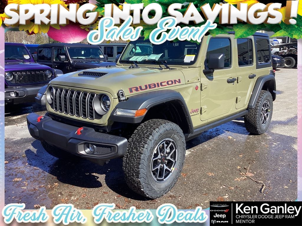 2026 Jeep Wrangler WRANGLER 4-DOOR RUBICON