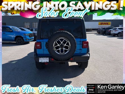 2026 Jeep Wrangler WRANGLER 4-DOOR RUBICON