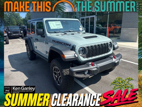 2026 Jeep Wrangler WRANGLER 4-DOOR RUBICON