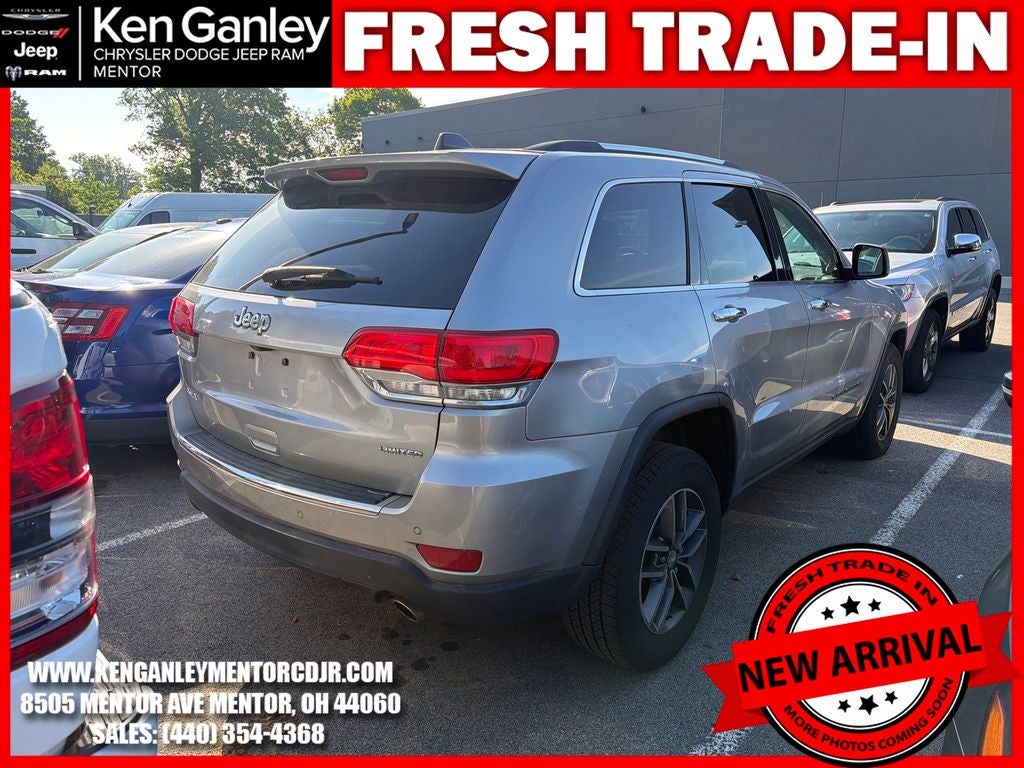 2017 Jeep Grand Cherokee Limited 4x4