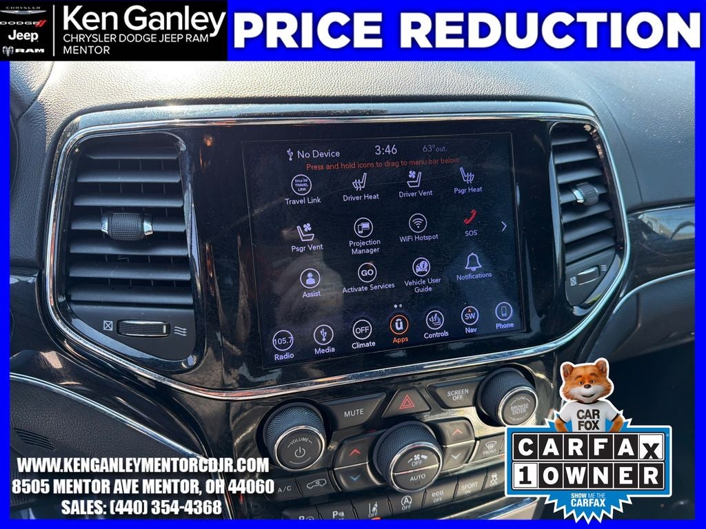 2019 Jeep Grand Cherokee Overland 4x4