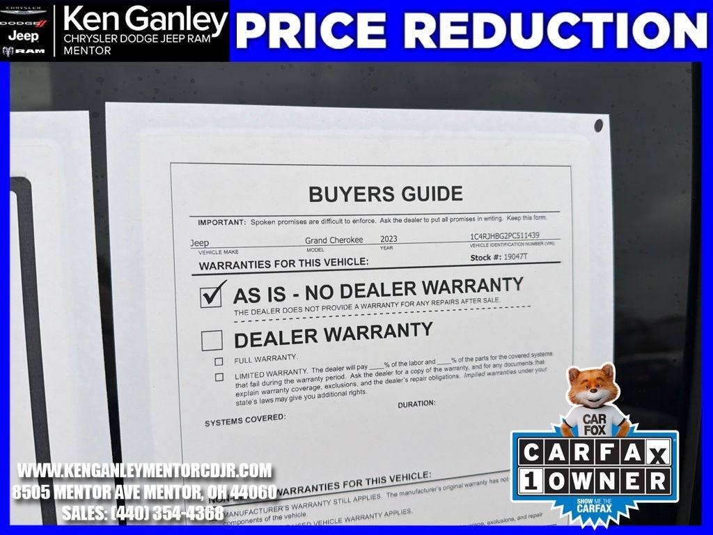 2023 Jeep Grand Cherokee Limited 4x4