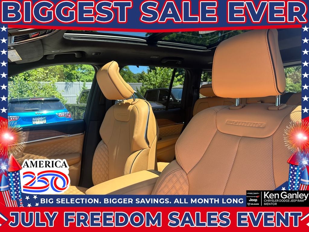 2026 Jeep Grand Cherokee GRAND CHEROKEE SUMMIT 4X4