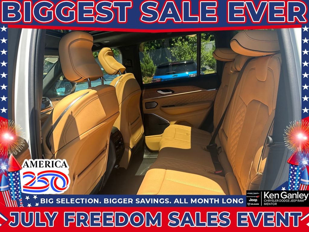 2026 Jeep Grand Cherokee GRAND CHEROKEE SUMMIT 4X4
