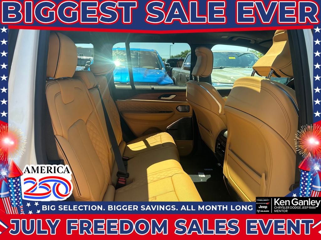 2026 Jeep Grand Cherokee GRAND CHEROKEE SUMMIT 4X4