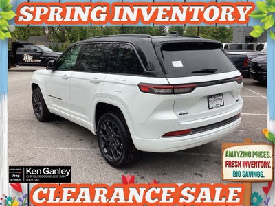 2026 Jeep Grand Cherokee GRAND CHEROKEE SUMMIT 4X4