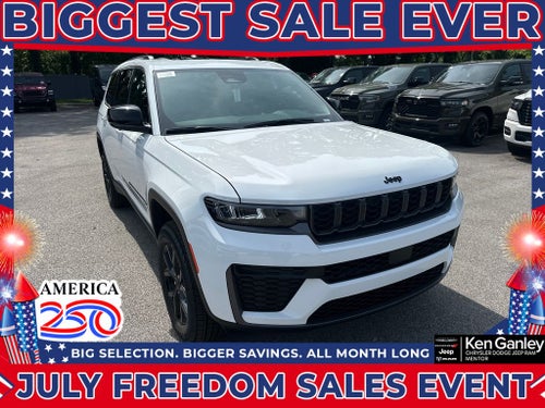 2026 Jeep Grand Cherokee GRAND CHEROKEE L LAREDO ALTITUDE 4X4