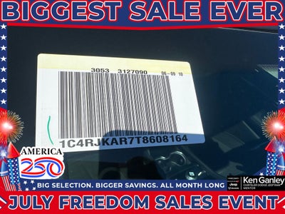 2026 Jeep Grand Cherokee GRAND CHEROKEE L LAREDO ALTITUDE 4X4