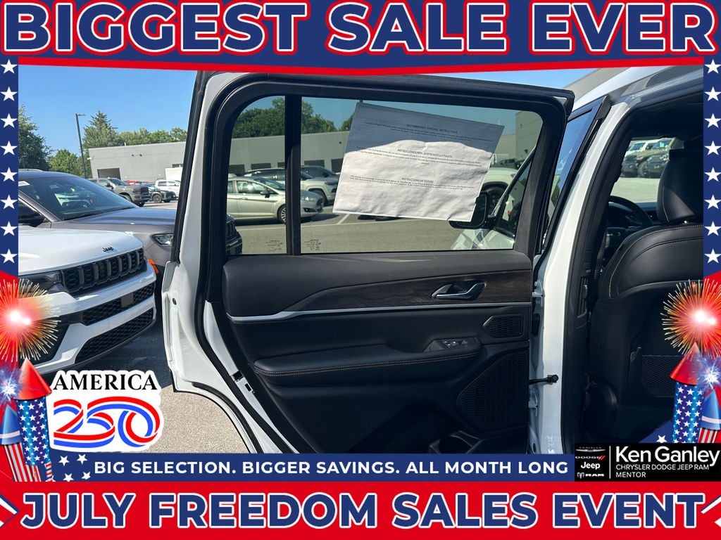 2026 Jeep Grand Cherokee GRAND CHEROKEE L 85TH ANNIVERSARY EDITION 4X4