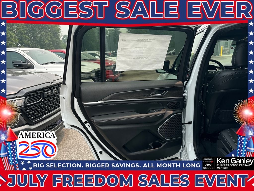 2026 Jeep Grand Cherokee GRAND CHEROKEE L LIMITED RESERVE 4X4